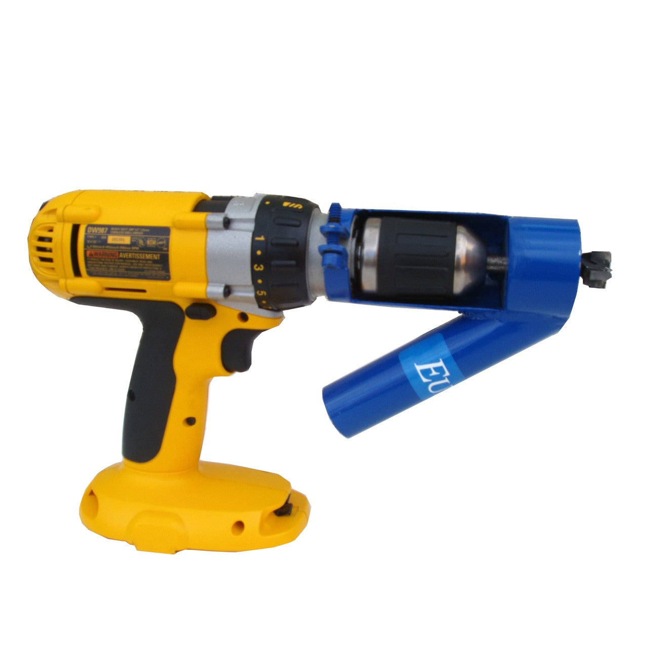 Cordless Drill Dustless Vacuum Shroud
