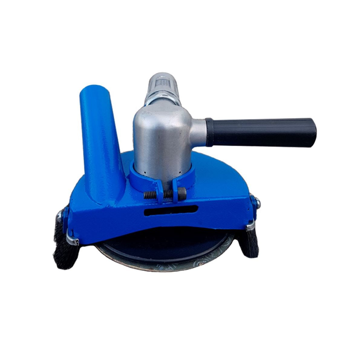 Eurovac 5" Fiber Disc Rotary Sander w/Steel Brush Shroud Vacuum Ready