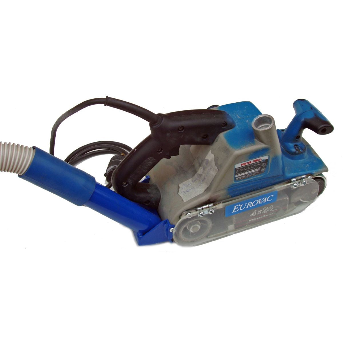Manual Belt Sander - Dustless Vacuum Shroud