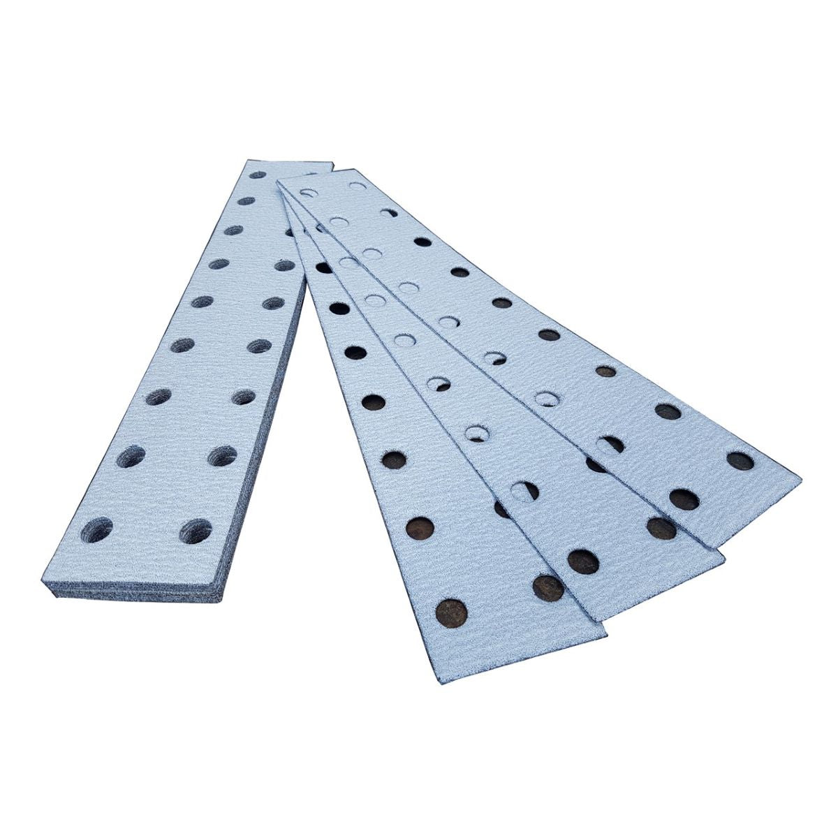 2 3/4" x 16" 18 Hole Longboard Silver Hook Paper - per 100