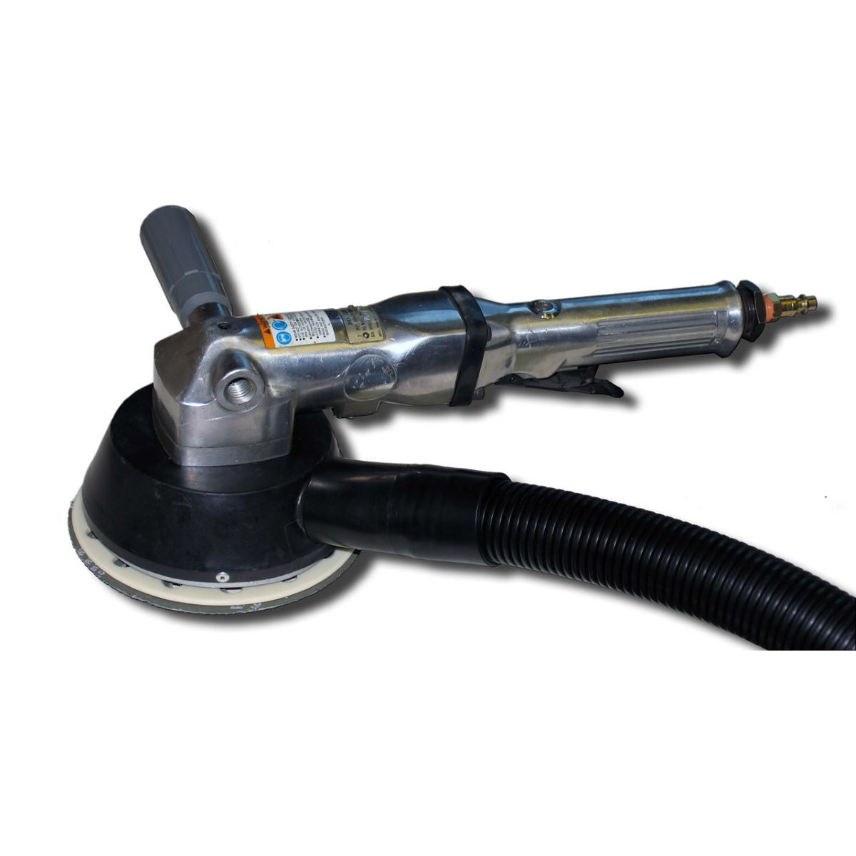 Eurovac 6" Fiber Disc Rotary Sander w/14 Hole Vacuum Shroud