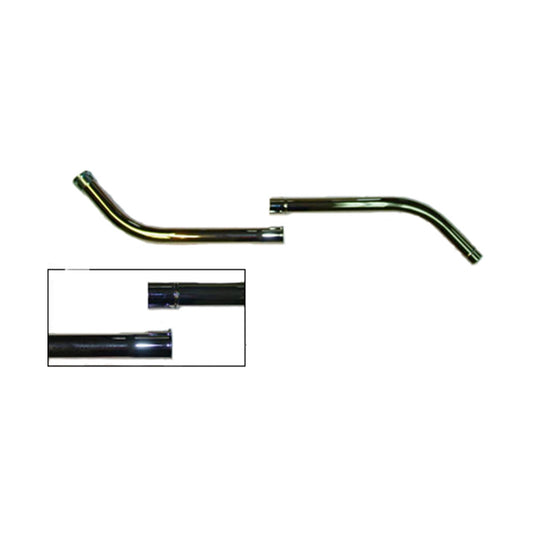 1 1/2" x 56" 2pc Two Bend Aluminum Wand