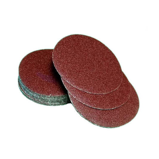 1-3/8", 2", 3.5", 7", 9", 11" Red Aluminum Oxide Resin Hook Paper - Per 100 Pieces